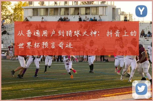 从普通用户到猜球大神:抖音上的世界杯预言奇迹
